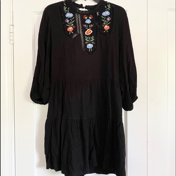 TopShop Dress with Embroidery Detail - Picture 2 of 5